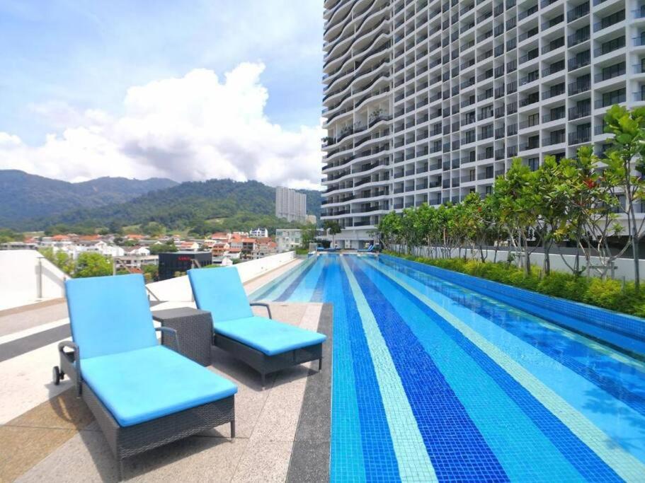 Deluxe Seaview Suite Twin Bed By The Only Bnb Tanjung Tokong Dış mekan fotoğraf